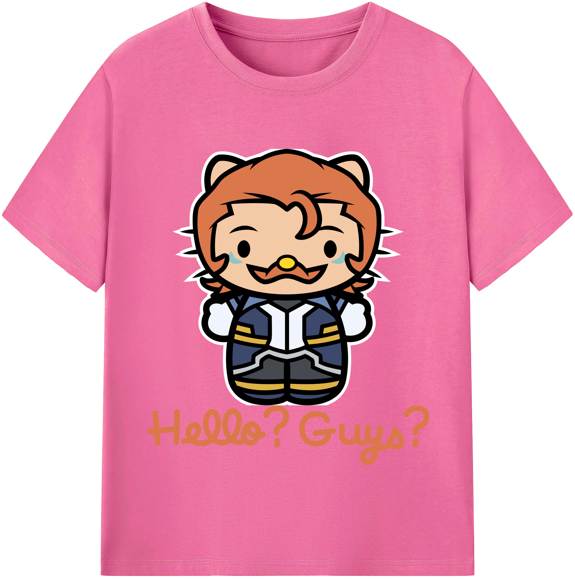 （画像用） Hello Kitty ハローキティ レディースカジュアルプリントTシャツ（綿100％）